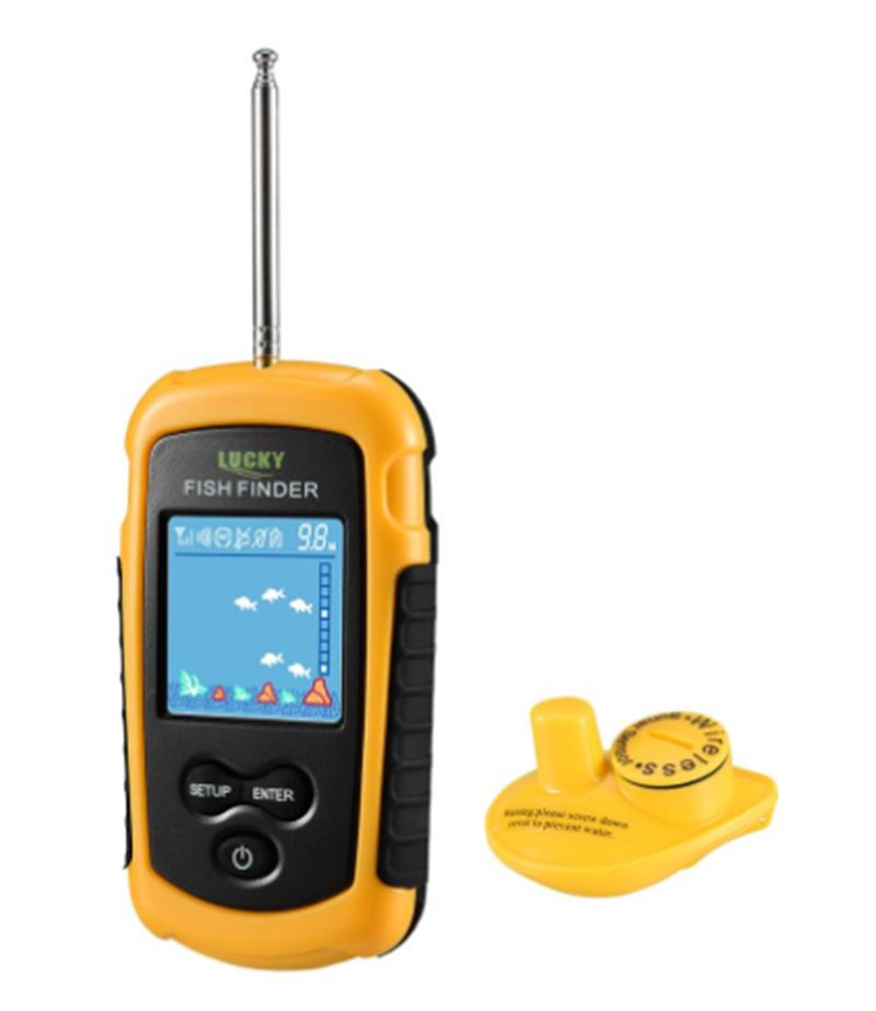 Fish Finder Transducer 200Khz - Sonda de pesca con alarma, sonar,