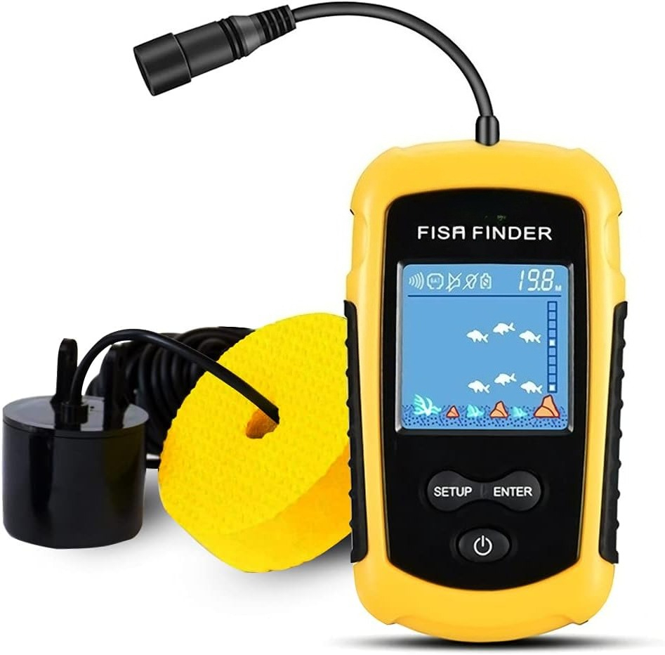 Fish Finder Kayak Portable - Sonda de Pesca Portátil para Kayak,