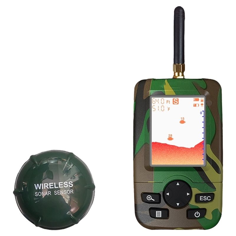 Fish Finder Kayak Portable - Transductor de kayak A07T-A, buscador de