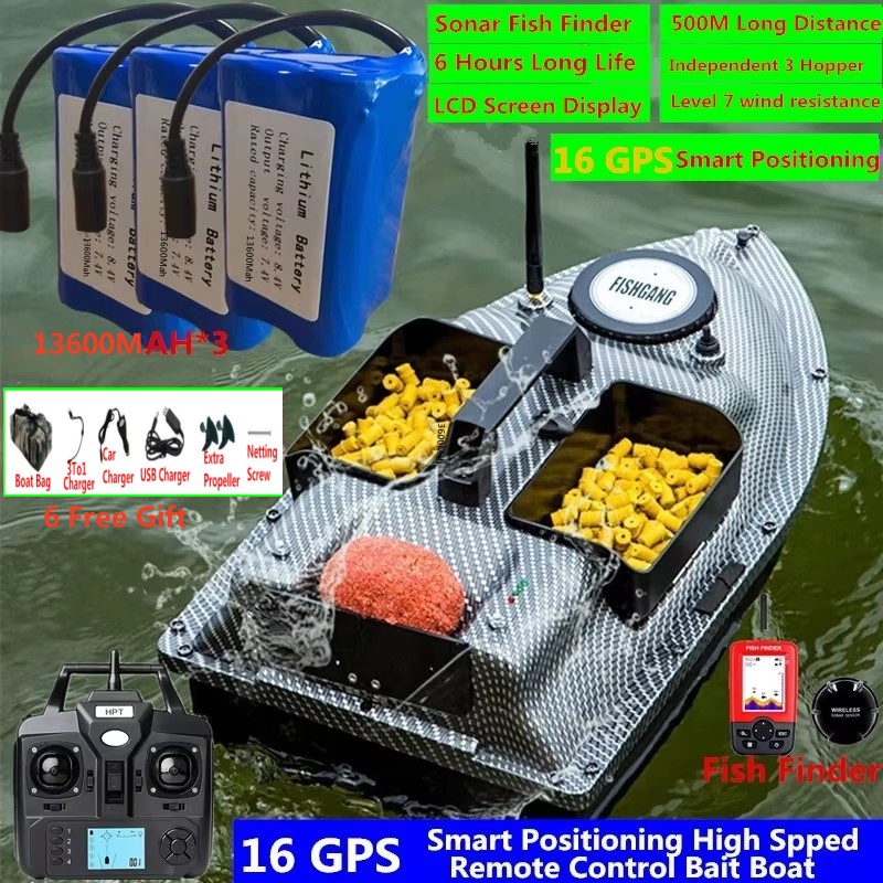 Chirp Sonar Fish Finder - Sonar anidado con 16 GPS, buscador