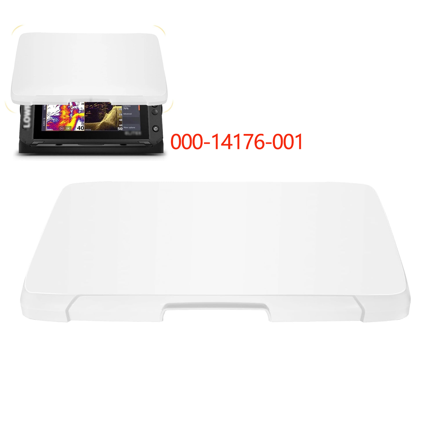 Fish Finder Lowrance Hook - Cubierta Protectora Solar para Pantallas Lowrance