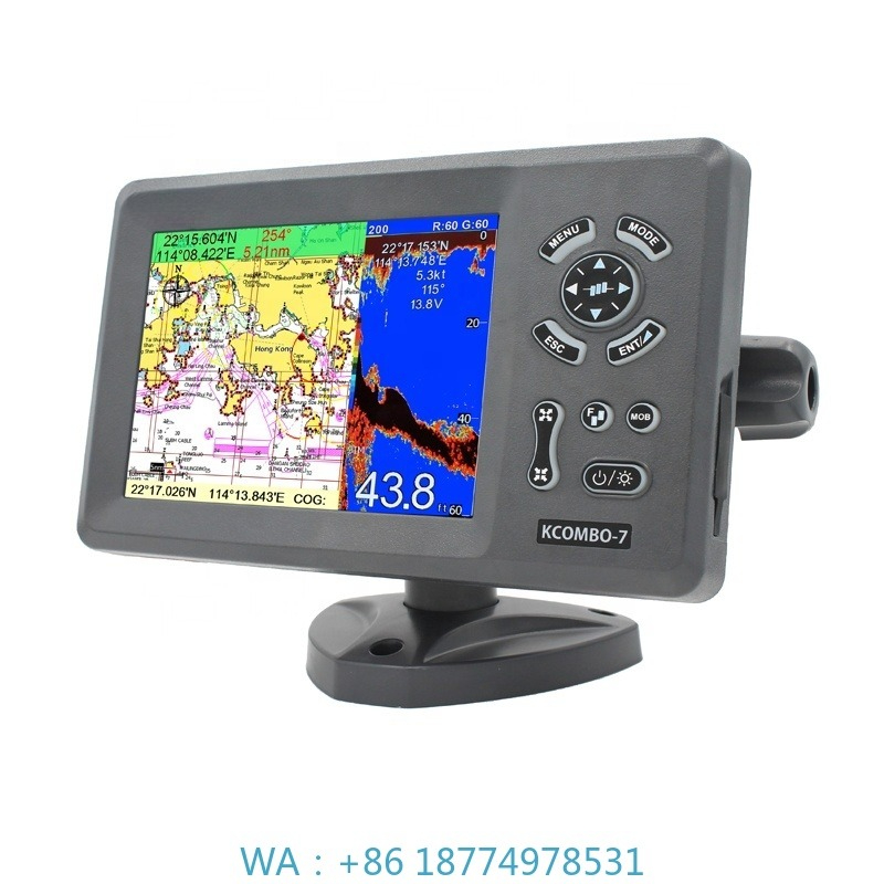Fish Finder Sonar Gps 7 Inch - Pez más profundo para barcosMarine Kcombo-7