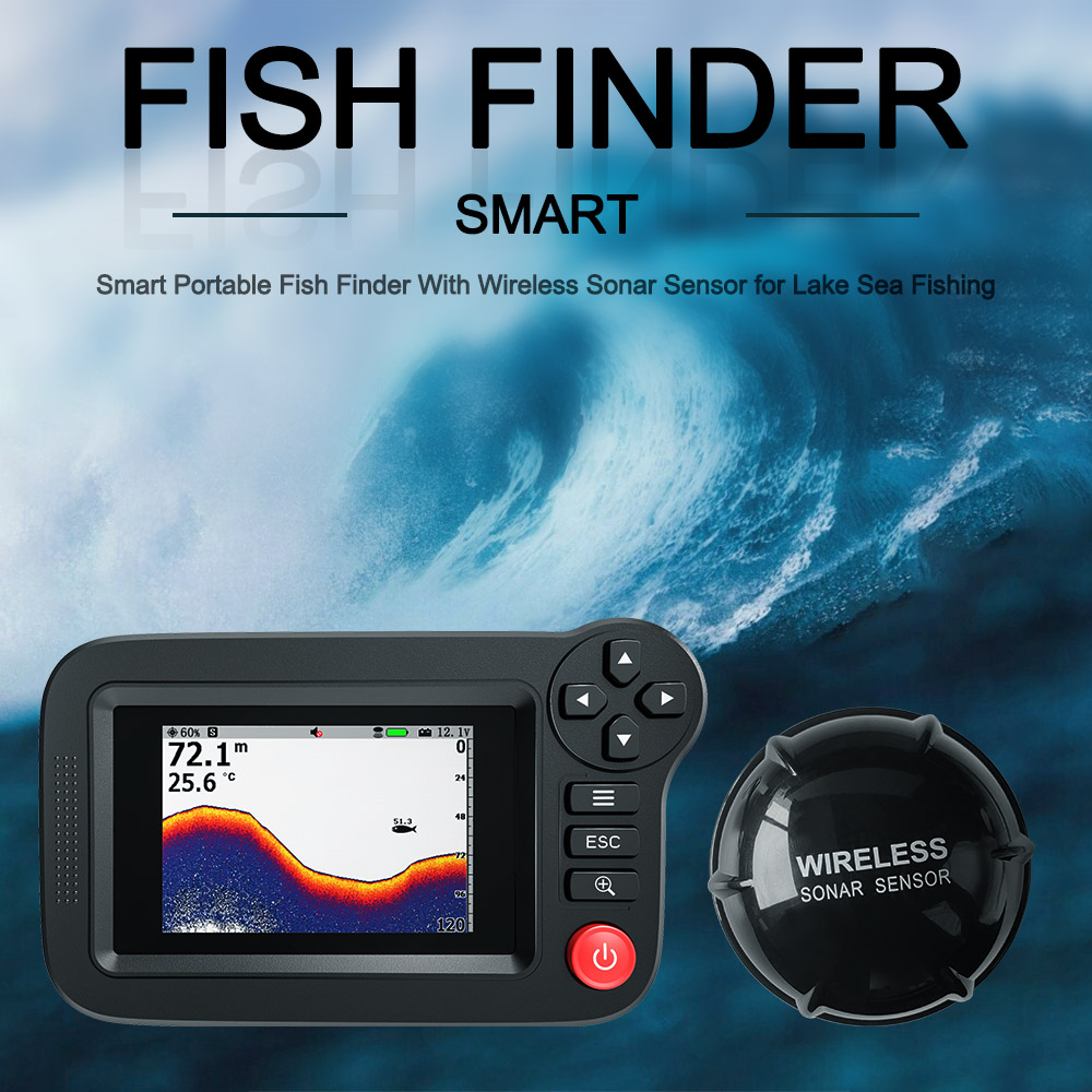 Buscador de peces inteligente: - Fish Finder Ice Fishing reseña y precio