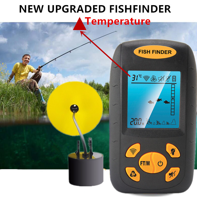 FindFish Sonar Inteligente Por - Fish Finder Transducer 200Khz reseña y precio