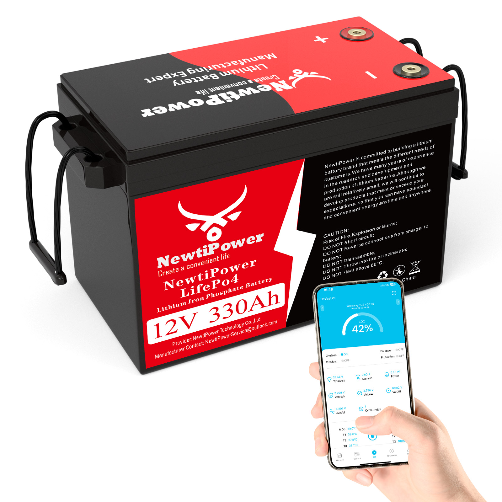 Batería PAOWERIC LiFePO4 de 12 - Fish Finder Battery 12V reseña y precio
