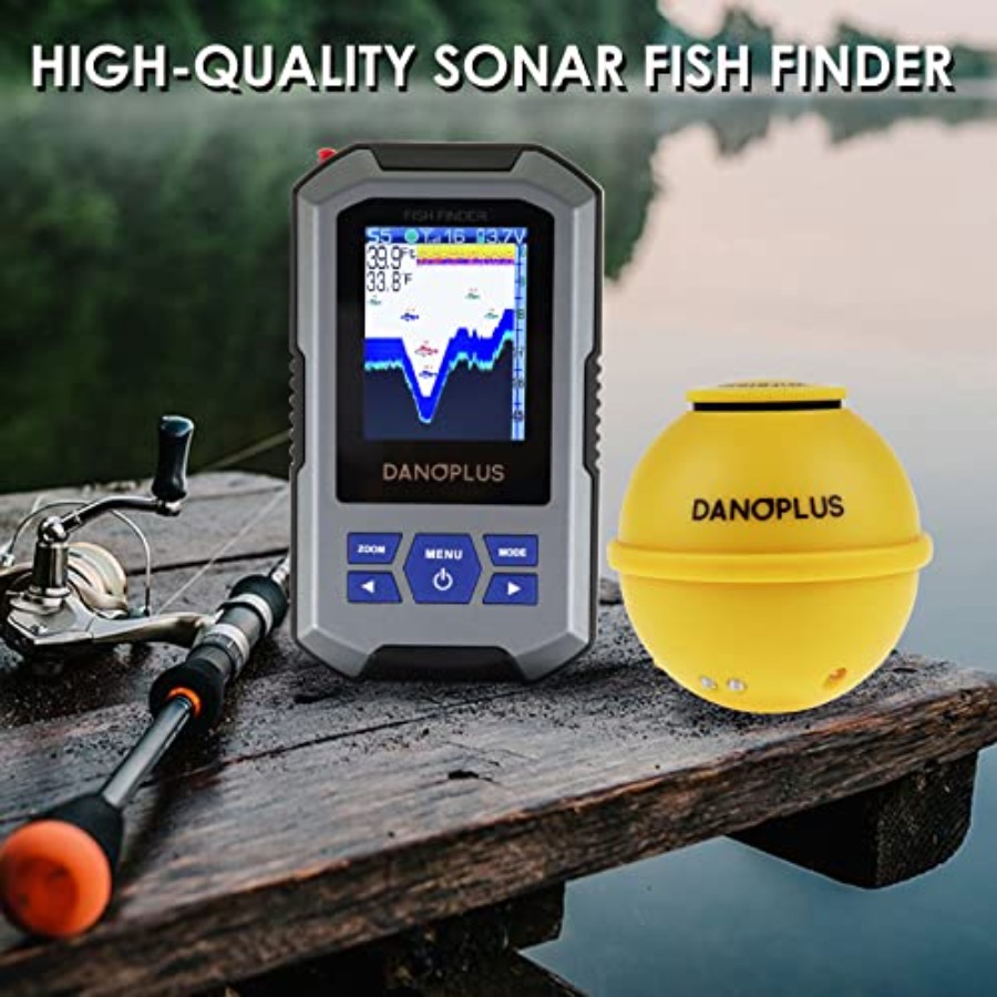 Buscador de peces portátil par - Fish Finder Castable Wireless reseña y precio