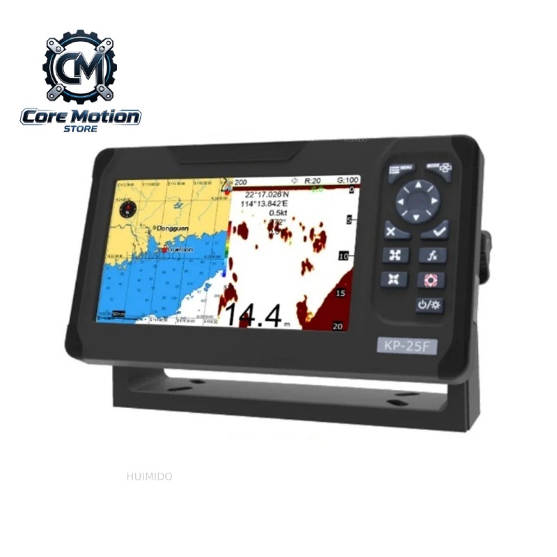 KP-25F Chartplotter Marino Mul - Fish Finder Transducer 200Khz reseña y precio