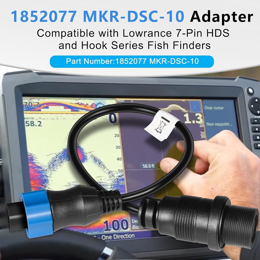 1852077 Cable adaptador Chirp  - Fish Finder Lowrance Hook reseña y precio