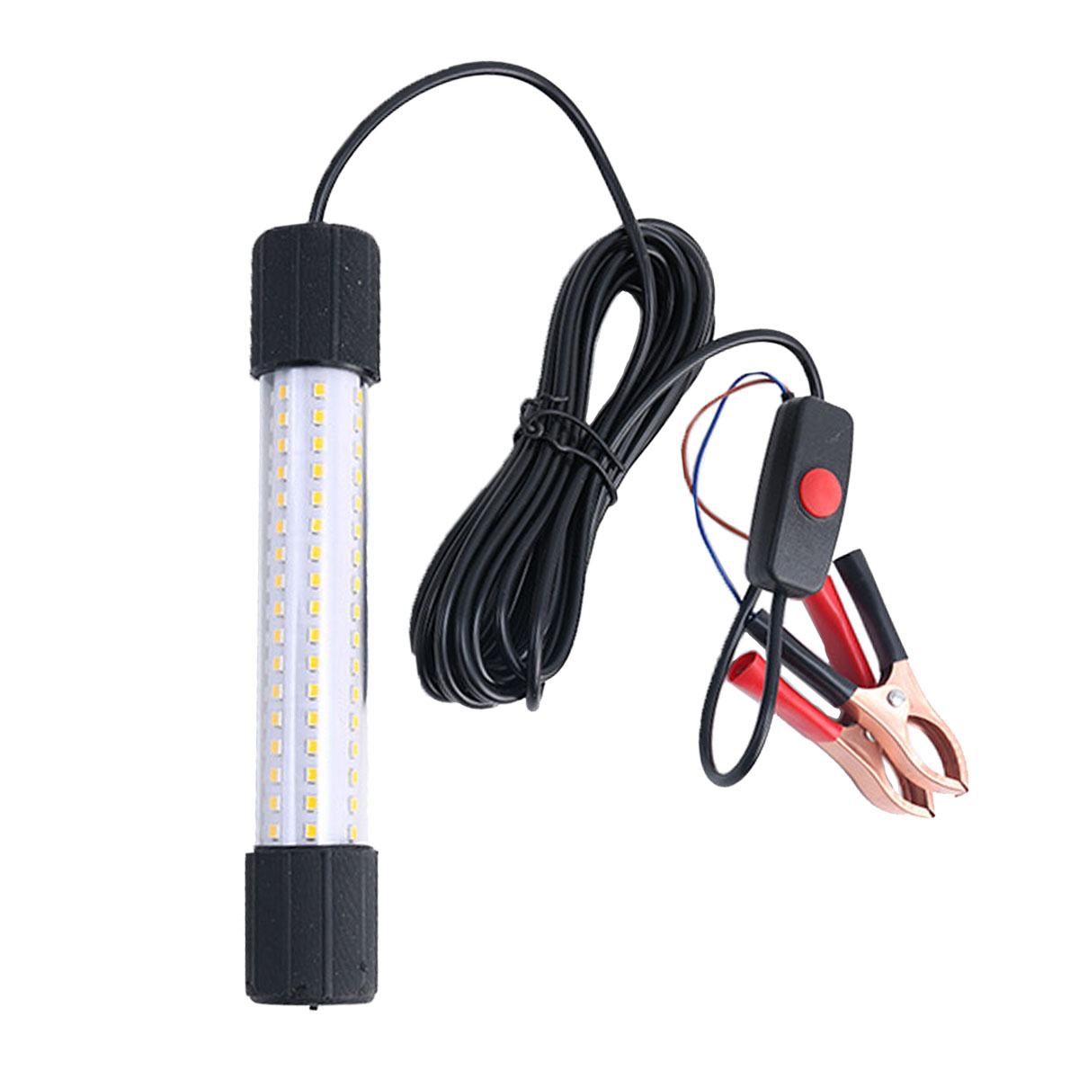 Lámpara de pesca submarina, lu - Fish Finder Battery 12V reseña y precio