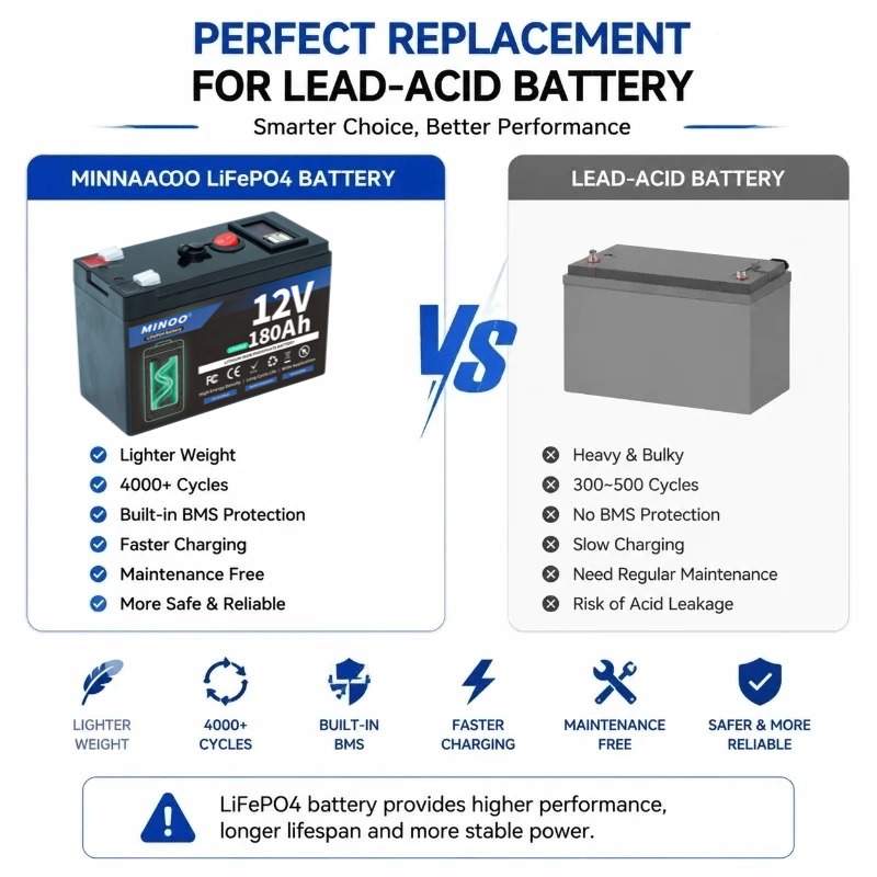 Batería solar LiFePO4 de 12V 1 - Fish Finder Battery 12V reseña y precio