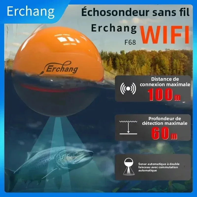 Erchang F68, buscador de peces - Fish Finder Kayak Portable reseña y precio