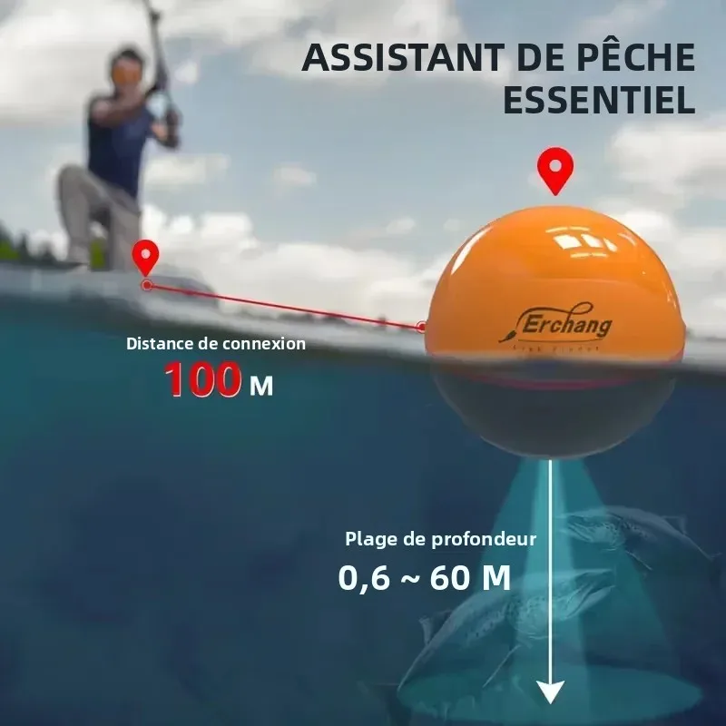 Erchang F68, buscador de peces - Fish Finder Kayak Portable reseña y precio