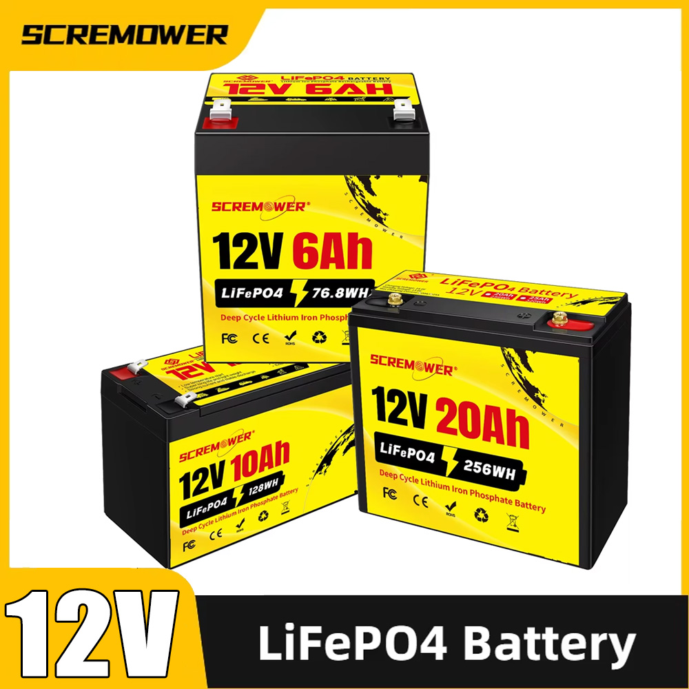 Batería LiFePO4 de 12V, 6Ah, 1 - Fish Finder Battery 12V reseña y precio