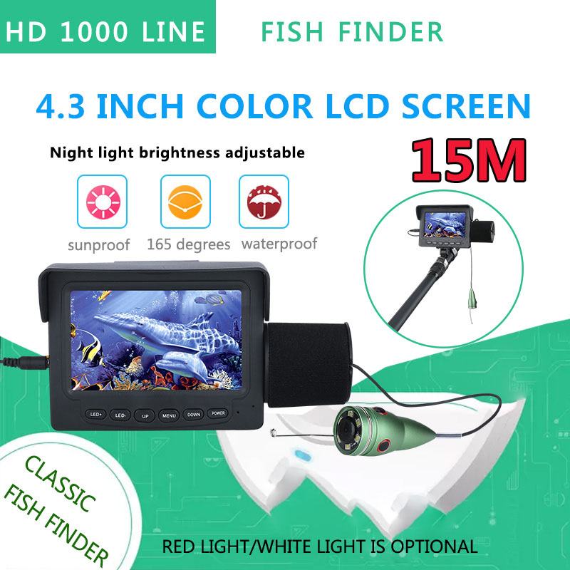 Cámara de Pesca Submarina de 1 - Fish Finder Ice Fishing reseña y precio