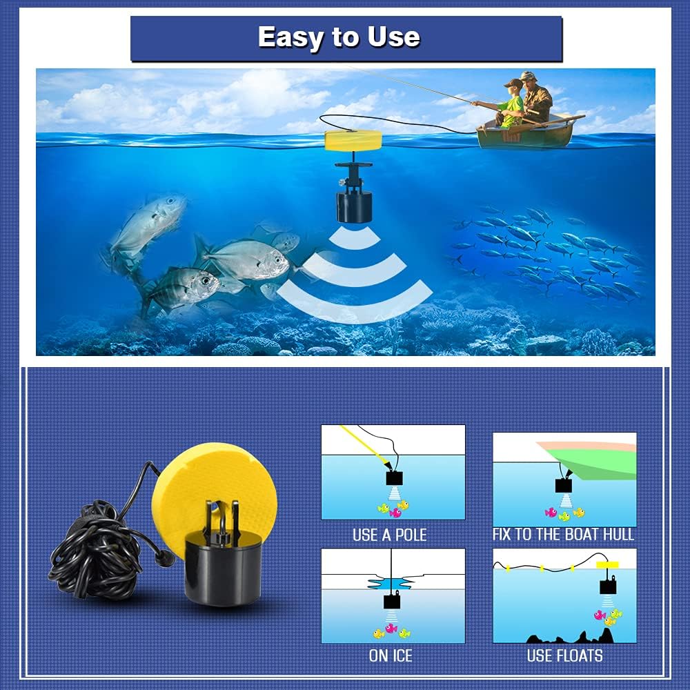 Sonda de Pesca Portátil para K - Fish Finder Kayak Portable reseña y precio