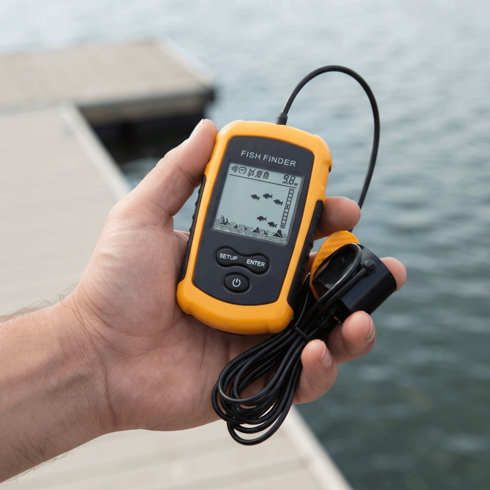 Buscador de Peces Portátil de  - Fish Finder Castable Wireless reseña y precio