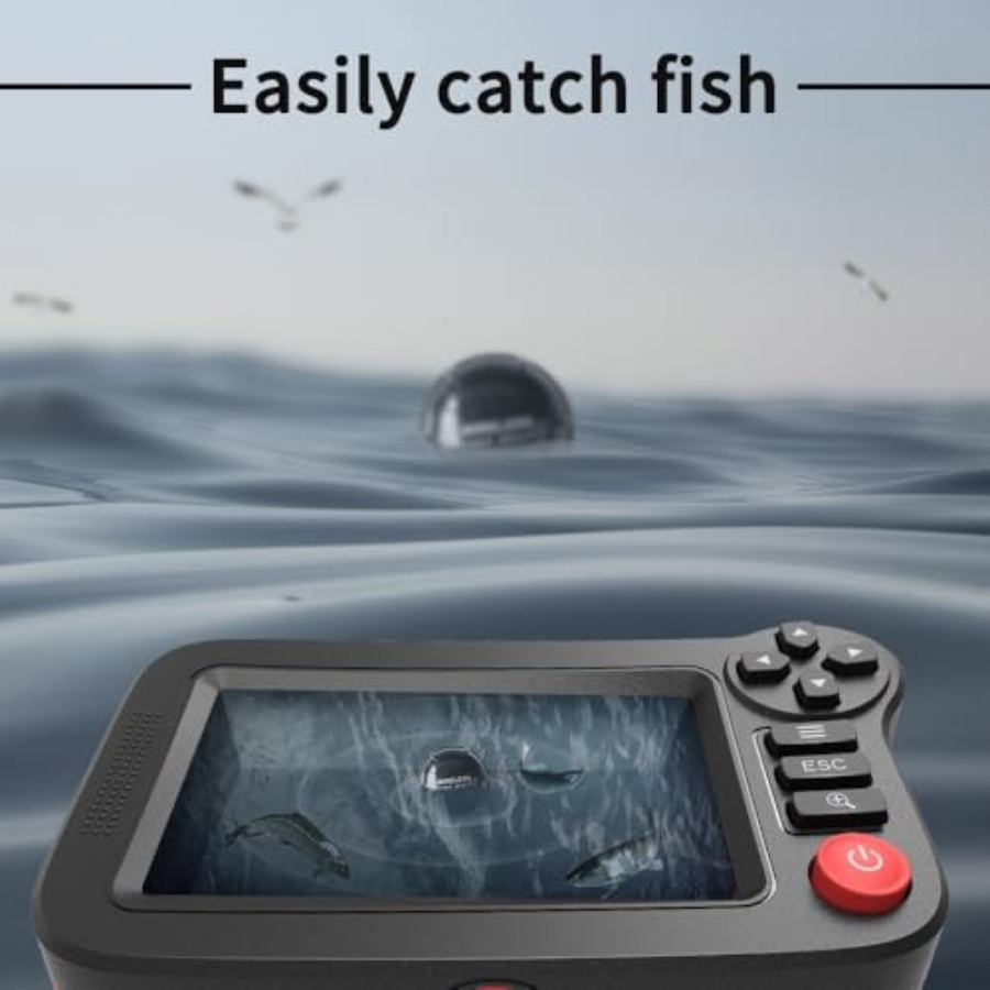 Sonda de pesca portátil para k - Fish Finder Kayak Portable reseña y precio