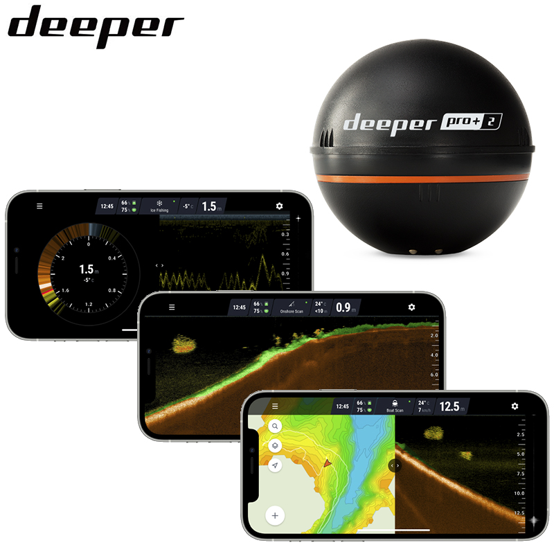 DEEPER Sonar inteligente Chirp - Chirp Sonar Fish Finder reseña y precio