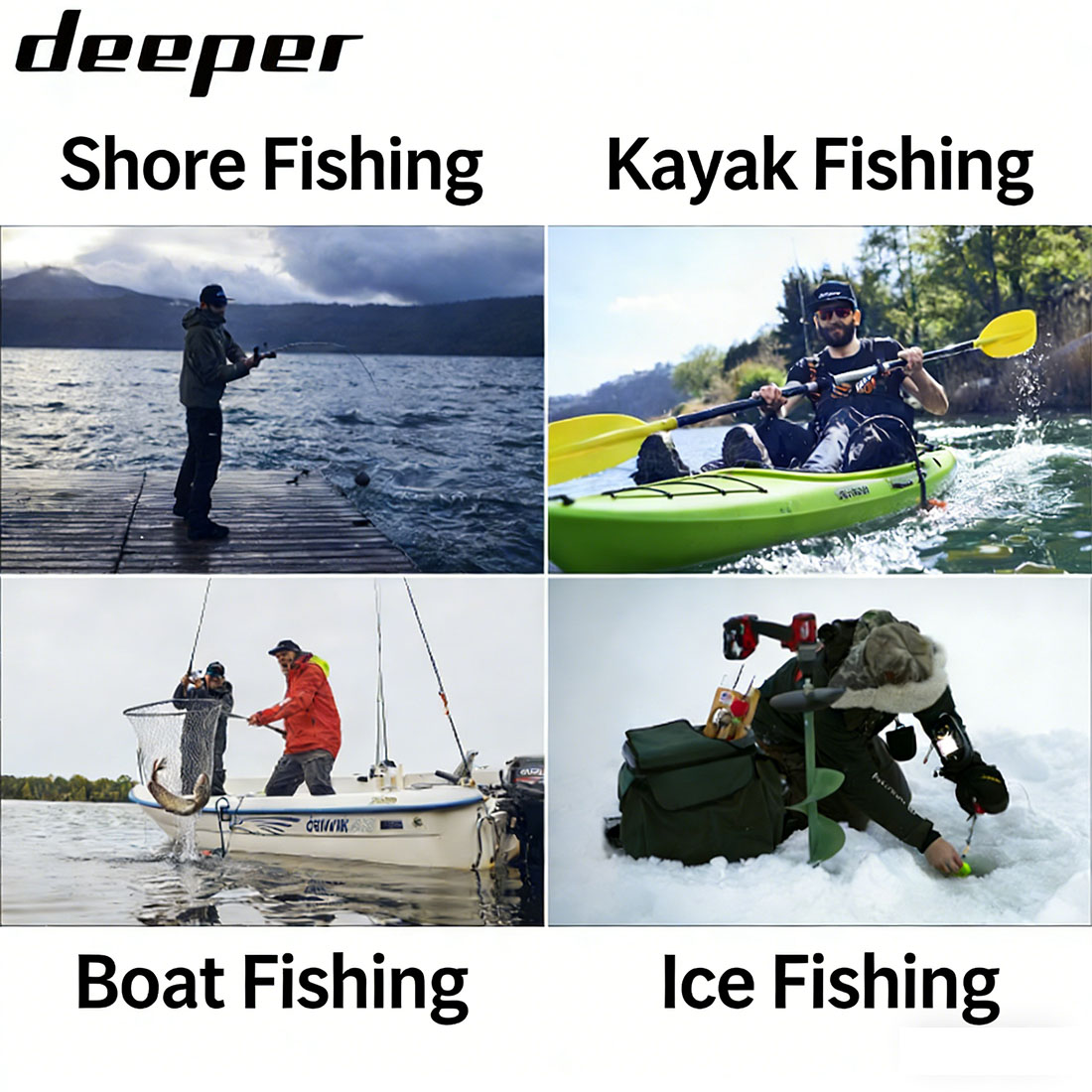 DEEPER Sonar inteligente Chirp - Chirp Sonar Fish Finder reseña y precio
