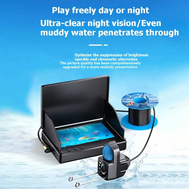 Cámara subacuática ABVE-Fishfi - Fish Finder Ice Fishing reseña y precio