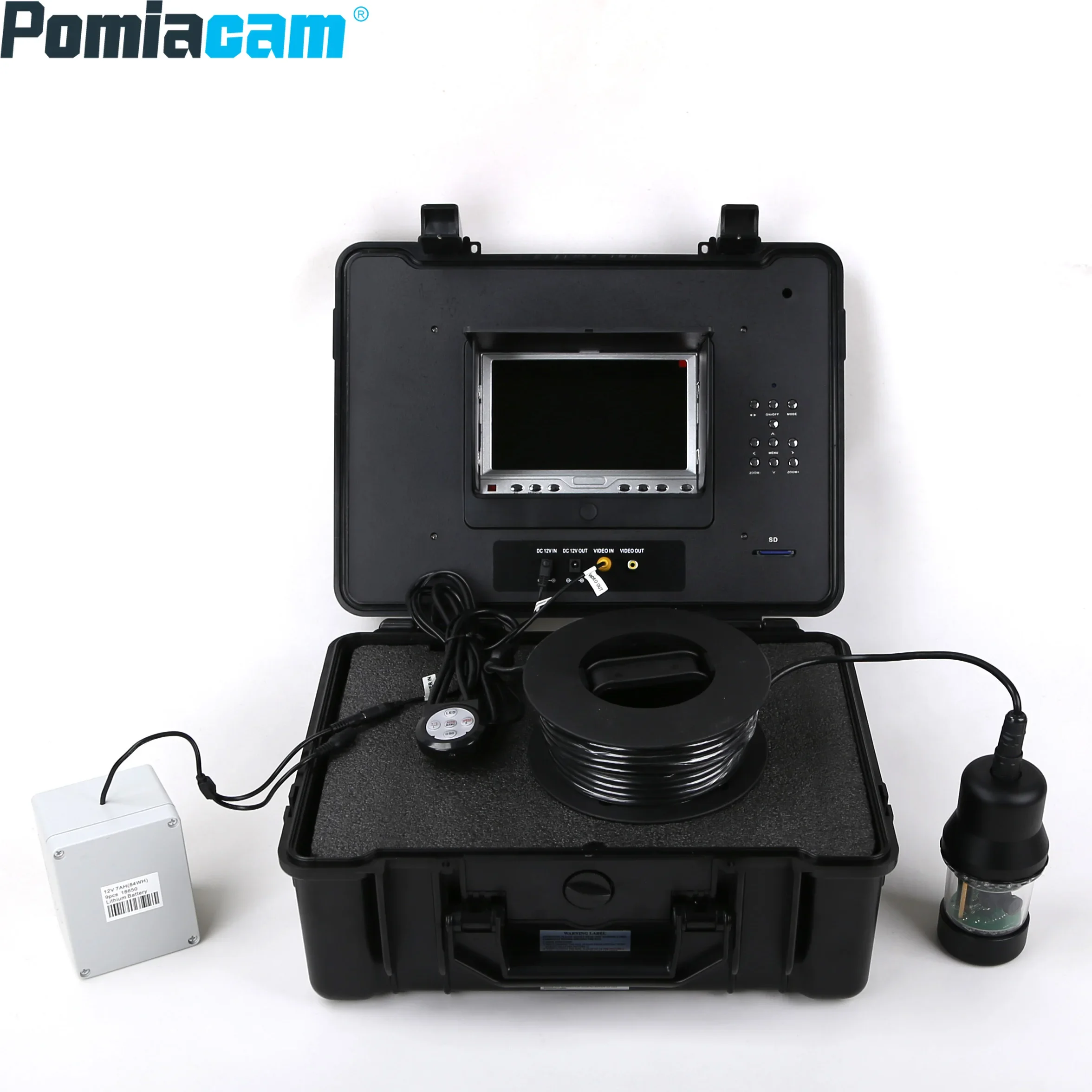 Cámara de pesca 7 ''TFT LCD Mo - Fish Finder Ice Fishing reseña y precio