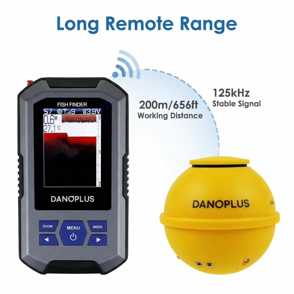 Buscador de Peces Inalámbrico  - Fish Finder Kayak Portable reseña y precio