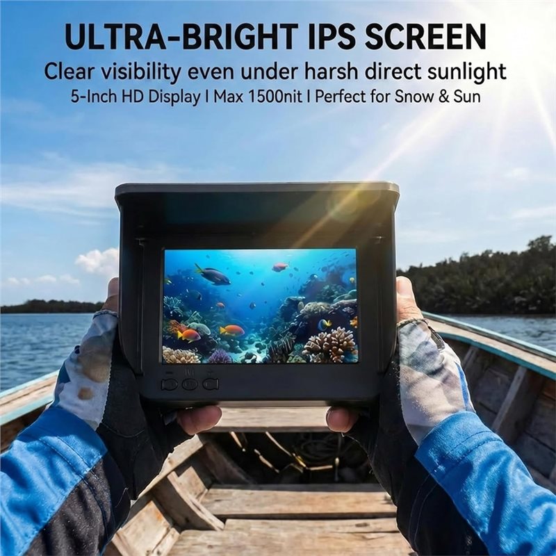 A64T-Cámara de Pesca Submarina - Fish Finder Kayak Portable reseña y precio