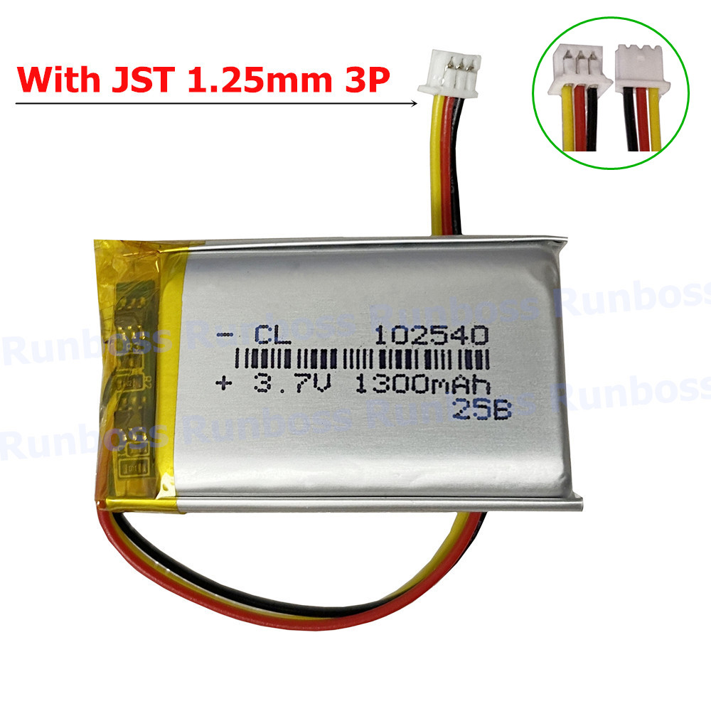 Batería de 3,7 V y 1300mAh par - Chirp Sonar Fish Finder reseña y precio