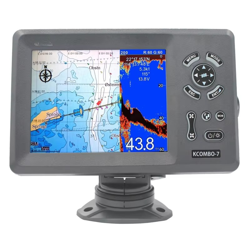 Pez más profundo para barcosMa - Fish Finder Sonar Gps 7 Inch reseña y precio
