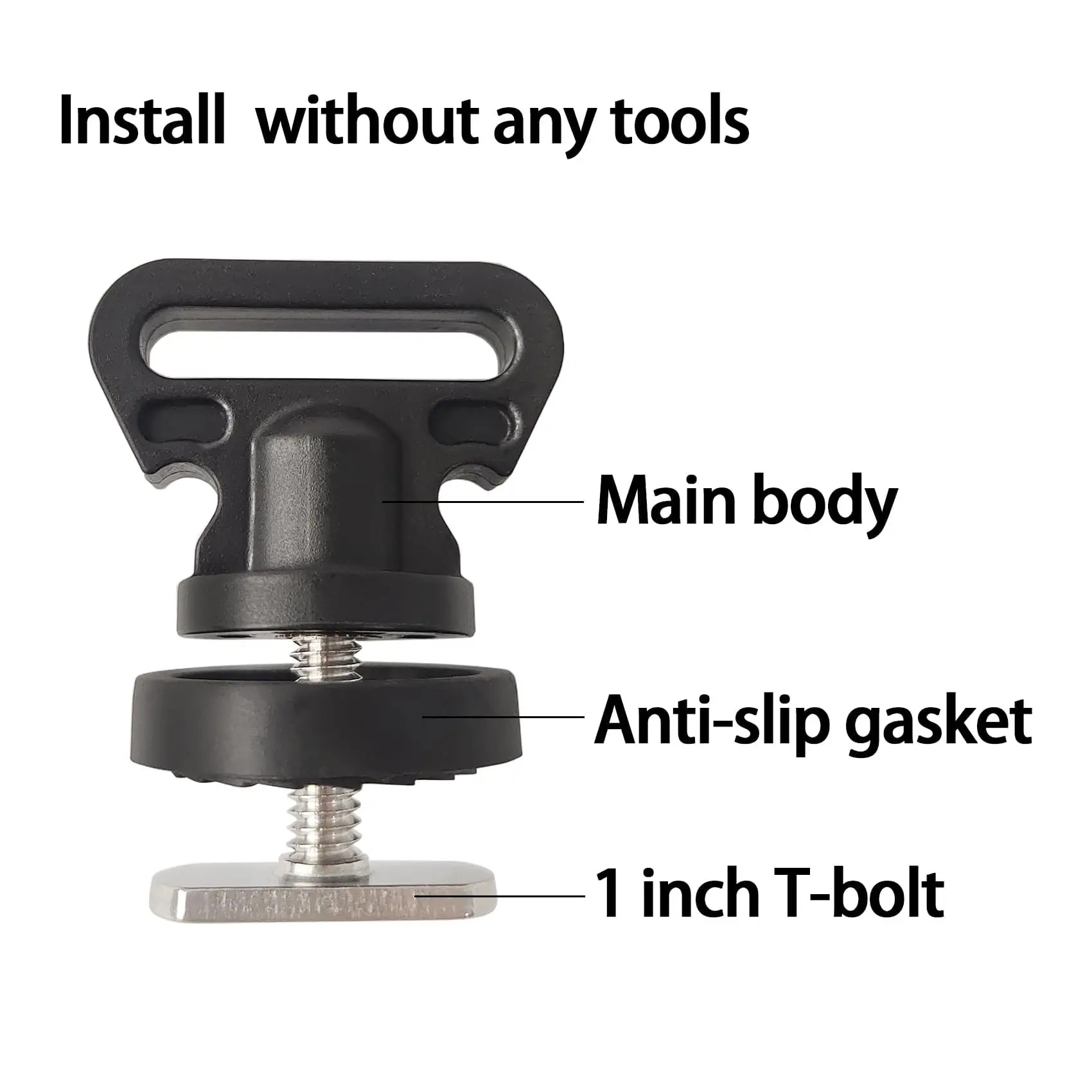 Amarre de pista de Kayak, mont - Fish Finder Transducer Mount reseña y precio