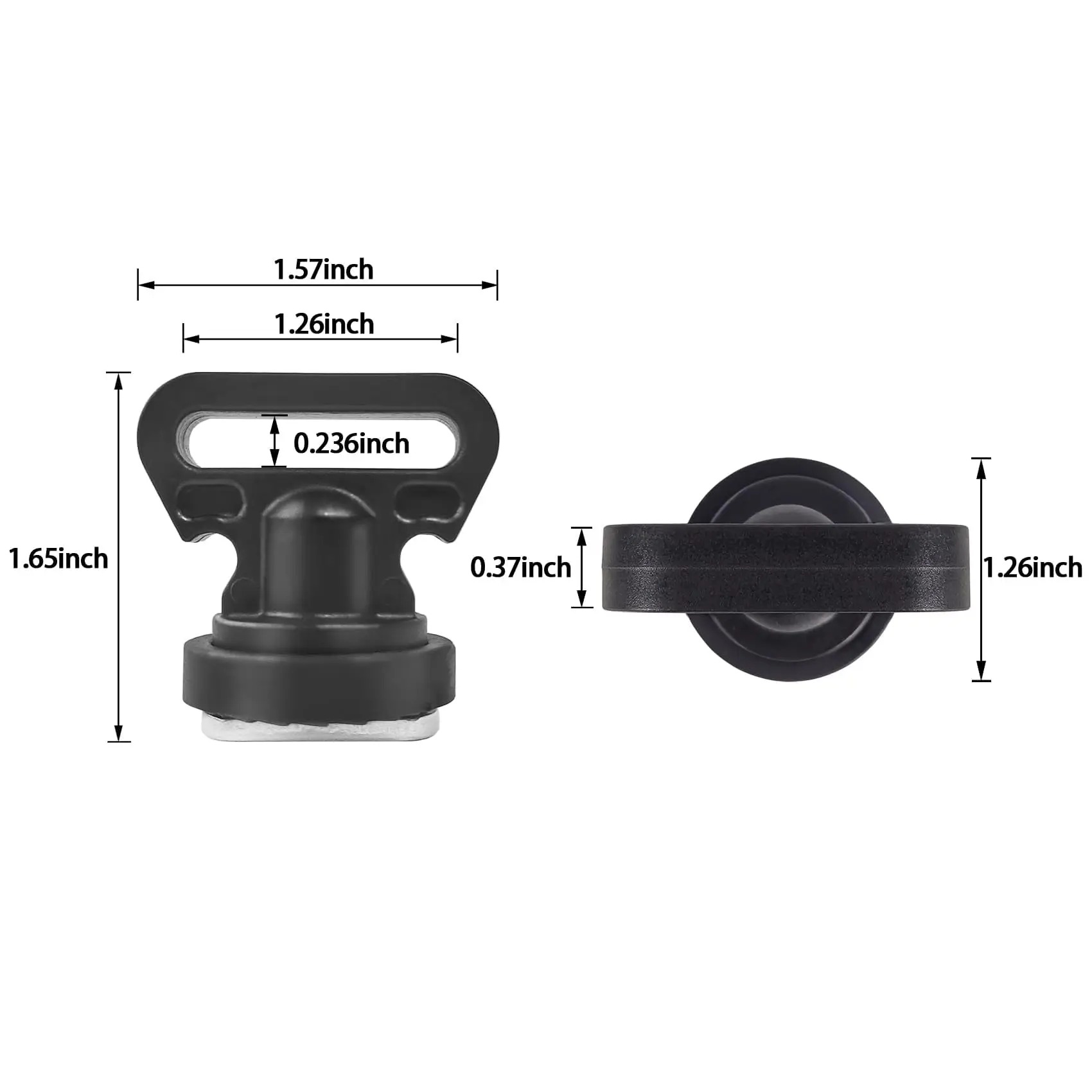 Amarre de pista de Kayak, mont - Fish Finder Transducer Mount reseña y precio