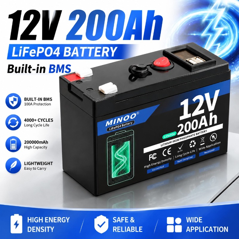 Batería solar LiFePO4 de 12V 2 - Fish Finder Battery 12V reseña y precio
