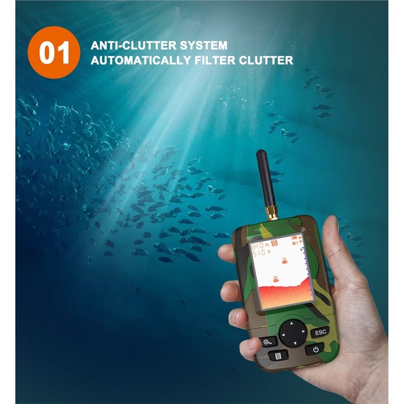 A79E-Localizador de Peces Port - Fish Finder Kayak Portable reseña y precio
