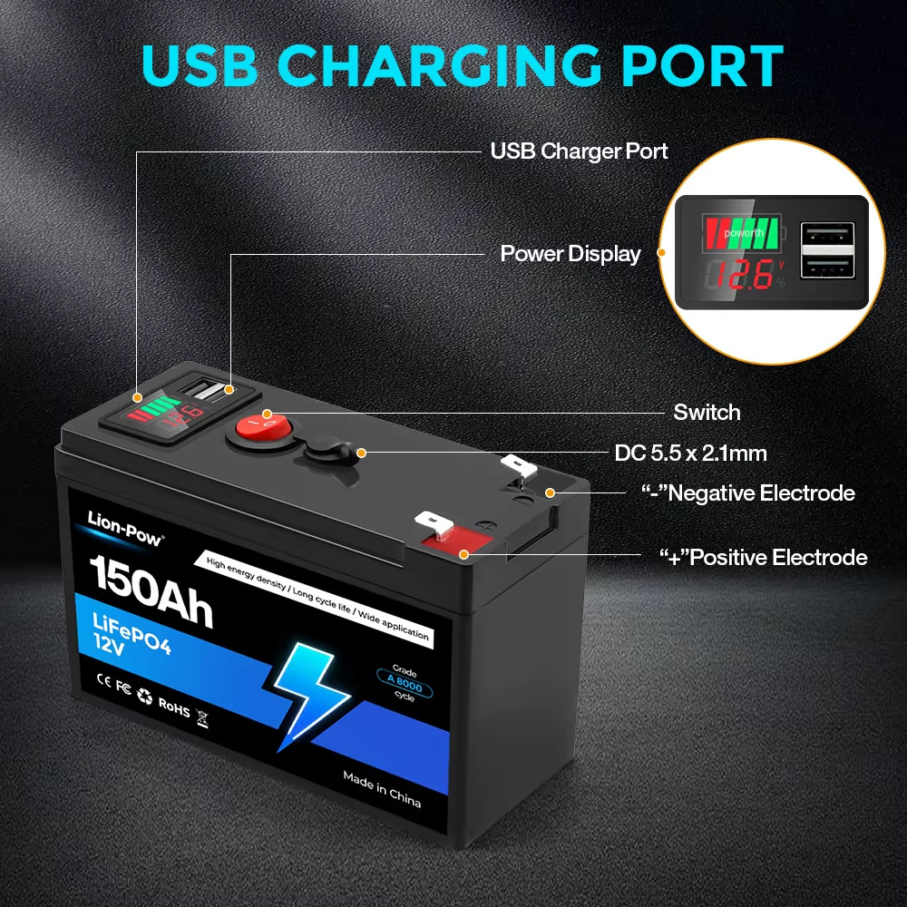 Batería de Litio Recargable Li - Fish Finder Battery 12V reseña y precio