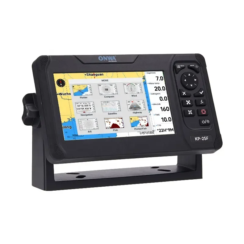 ONWA KP-25F Plotter de cartas  - Fish Finder Transducer 200Khz reseña y precio